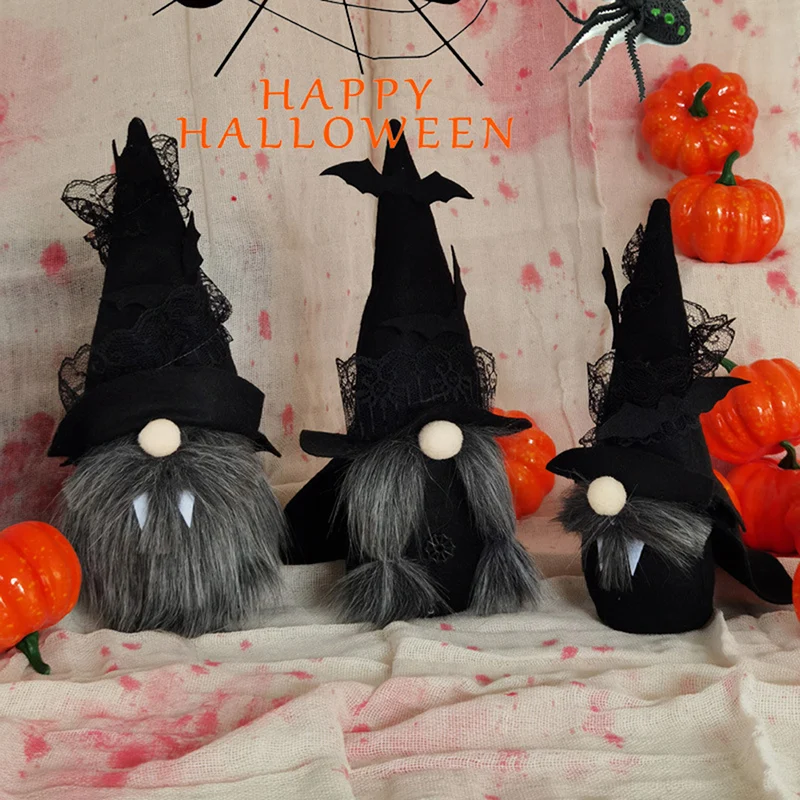 

Halloween dwarf doll dwarf faceless doll decoration