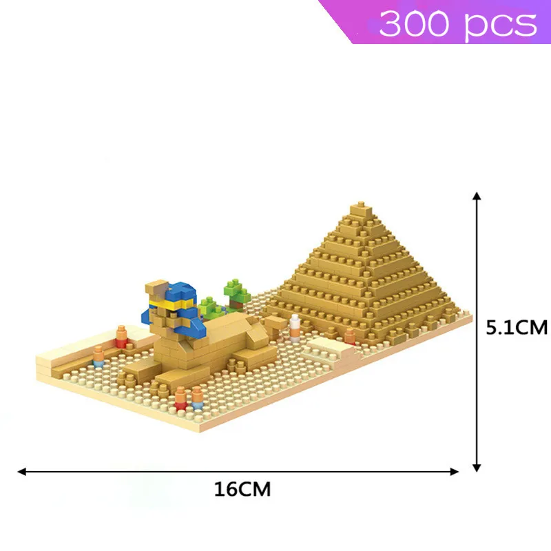 

Building Tower Taj Mahal building block toys children DIY puzzle assembly insert toy gift micro diamond blocks-unfinished item
