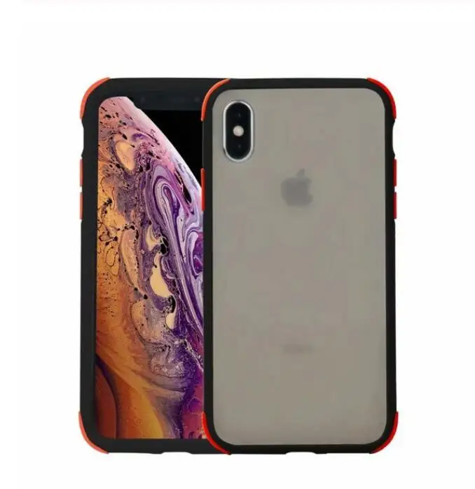 2 в 1 силиконовый чехол для телефона для iphone 11 11pro max 7 7plus 6 6s plus XS MAX XR X Capa простой чехол для iphone 8 чехол - Цвет: Кофе