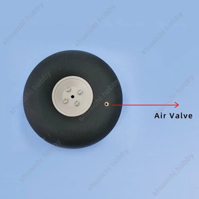 1 шт самолета pu колеса пневмат