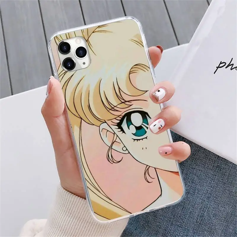 

Sailor Moon Phone Case For iphone 12 5 5s 5c se 6 6s 7 8 plus x xs xr 11 pro max mini