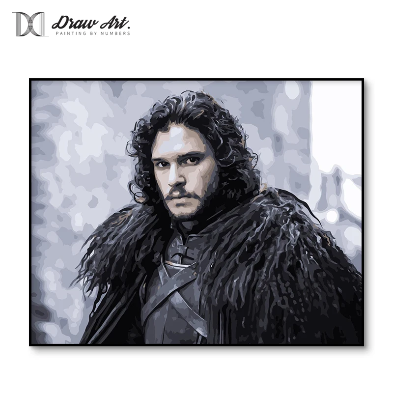 Постер Джон Сноу фильмы печать на холсте для ТВ настенное искусство холст Daenerys