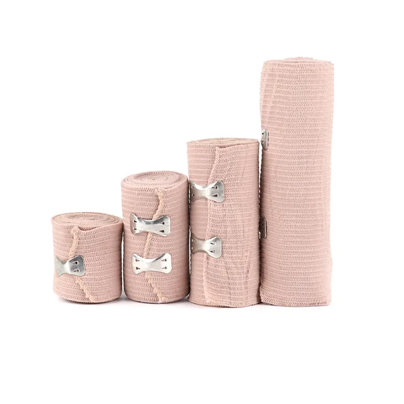 

1 Roll High Elastic Bandage Wound Dressing Outdoor Sports Sprain Treatment Emergency Muscle Tape For First Aid Kits Accessories
