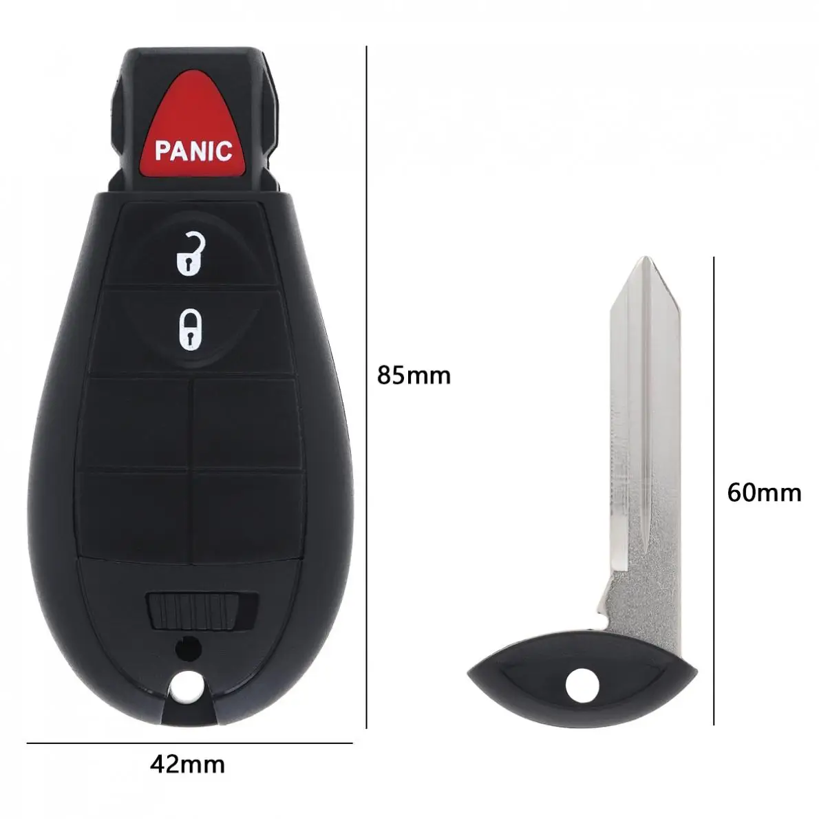 433 МГц 3 кнопки без ключа дистанционный ключ-брелок от машины Оболочка Чехол