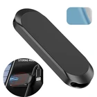 Магнитный автомобильный держатель для телефона на приборную панель, в форме мини-полосы, Магнитная подставка для телефона для iPhone 12 Pro Max, Xiaomi, Huawei P40, Samsung