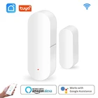 ZigBee Smart WiFi датчик для двери дверь открытойзакрытый детекторы, Wi-Fi, app-уведомление оповещения охранной сигнализации Поддержка Alexa Google Home