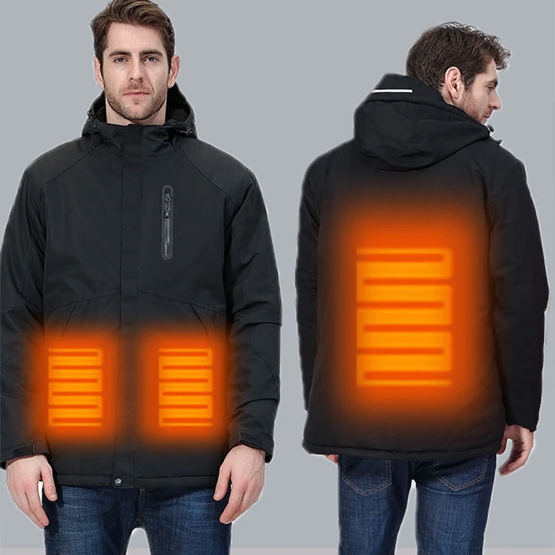 SAENSHING куртки с USB подогревом для мужчин и женщин походные улицы Водонепроницаемая