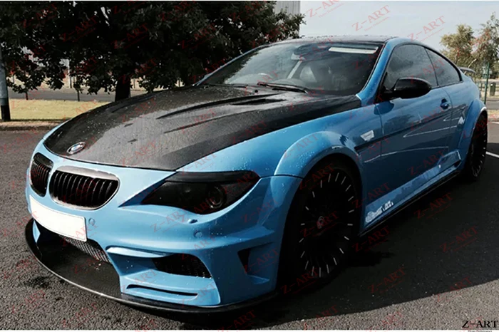 Z ART широкий тюнинг пакет для BMW E63 E64 M6 2007 2011 модифицированной кузова Комплект
