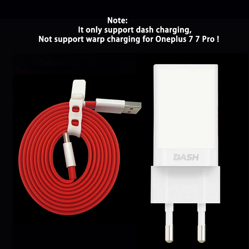Оригинальный для Oneplus 7 Pro Тип C зарядный кабель 5V 4A США ЕС адаптер быстрой зарядки