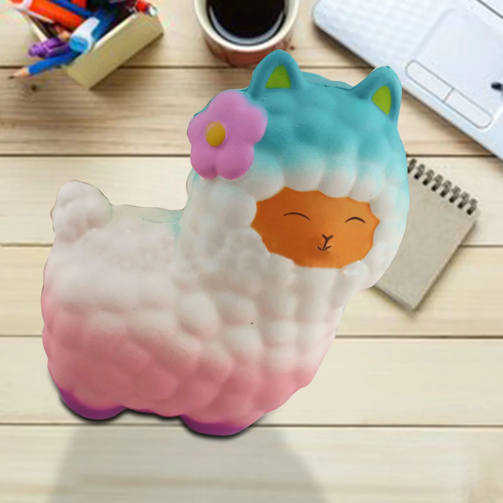 

Adorable Llamas Alpacas Slow Rising Fruit Scented Squeezed Stress Relief Toys Slime Decompression stress