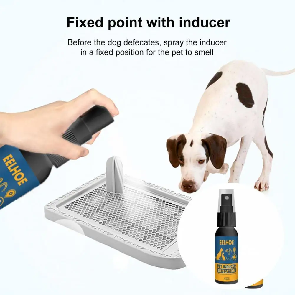 

30ml Non-Irritating Portable Dog Training Toilet Potty Inducer Lightweight Pet Defecation Liquid Non-Pungent for Dog