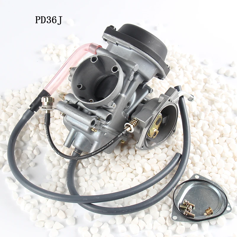 Карбюратор pd36j36 мм для квадроцикла KFX 400 KFX400 2003 ~ 2006 UTV LTZ LTZ400 Raptor Kodiak YFM400 - купить по