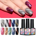 MAD DOLL 8 мл Гель-лак для ногтей кошачий глаз с магнитной палкой отмачиваемый гель-лампа для дизайна ногтей УФ Магнитный Гель-лак базовое верхнее покрытие