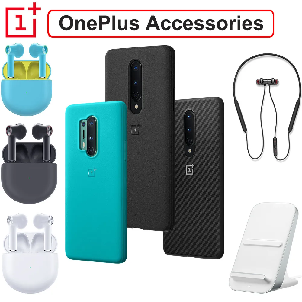 Для OnePlus 8 Pro чехол для телефона Buds беспроводные bluetooth наушники оригинальный Karbon