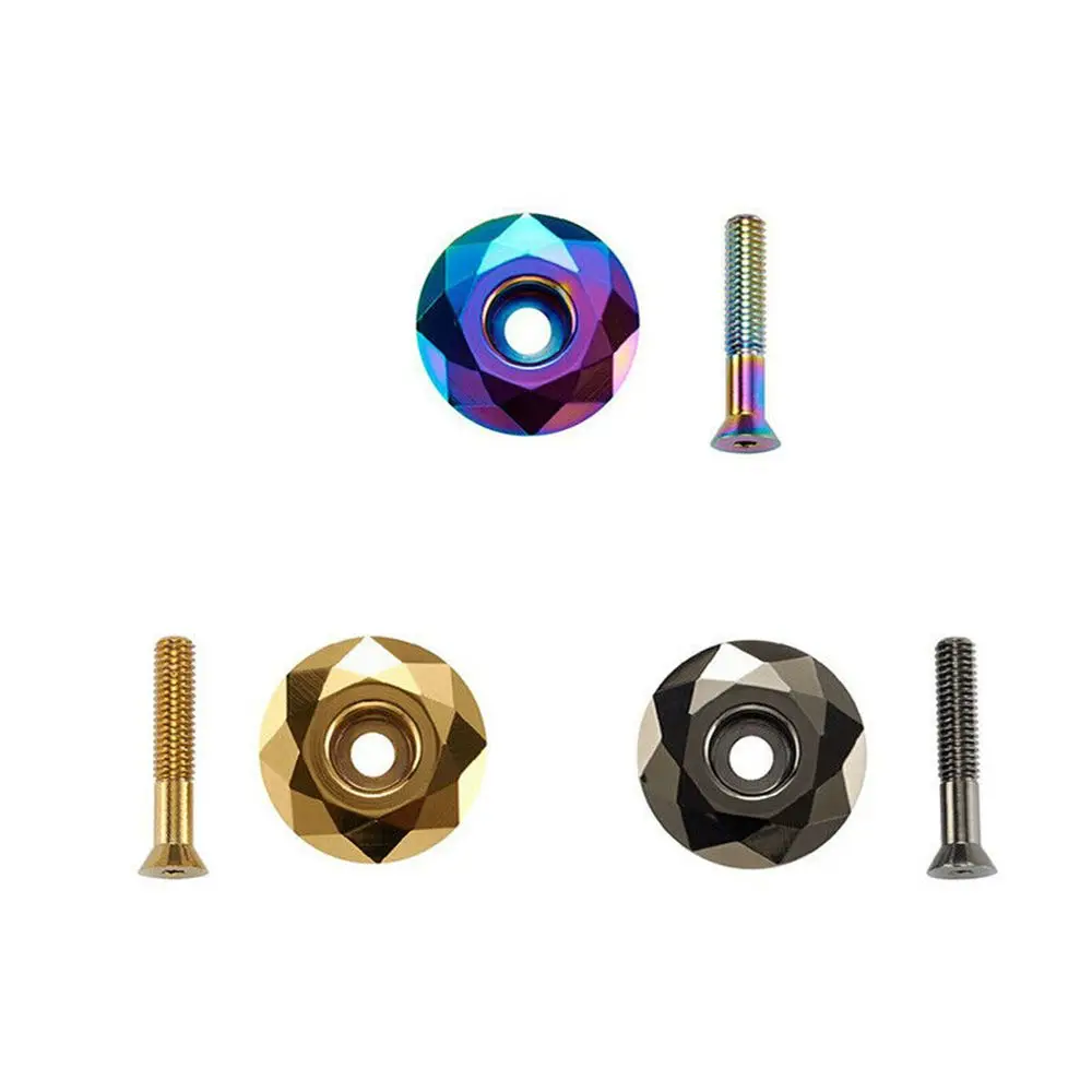 Винты Аксессуары для велоспорта Алюминиевый сплав Шоссейный велосипед Крышка