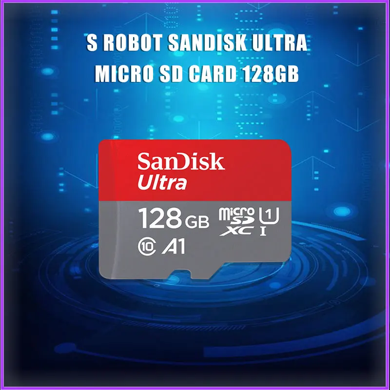 Sandisk Ultra Micro SD карта 128 ГБ 32 64 256 16 8 200 400 гб|Аксессуары для демонстрационных стендов| |