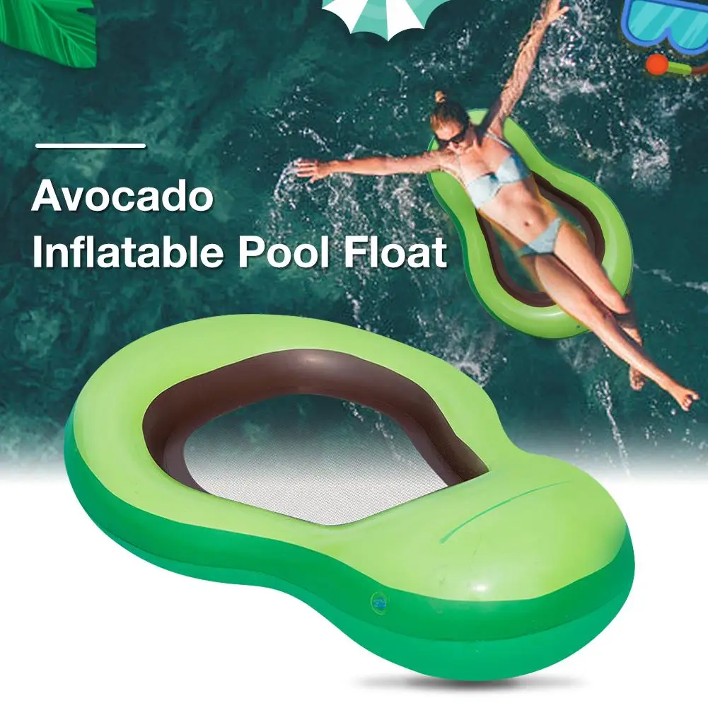 

Складной мягкий ПВХ надувной бассейн плавающий авокадо мягкий просторный бассейн плавающая игрушка для взрослых водная раздувная кровать