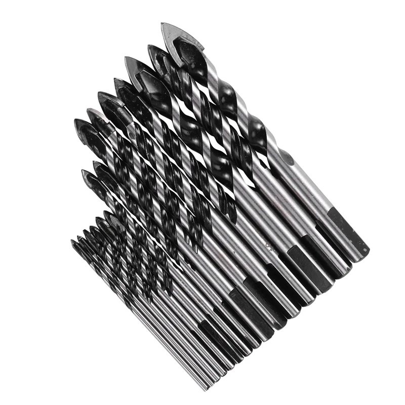 Акция! Набор сверл для каменной кладки комплект из 15 наконечников карбида