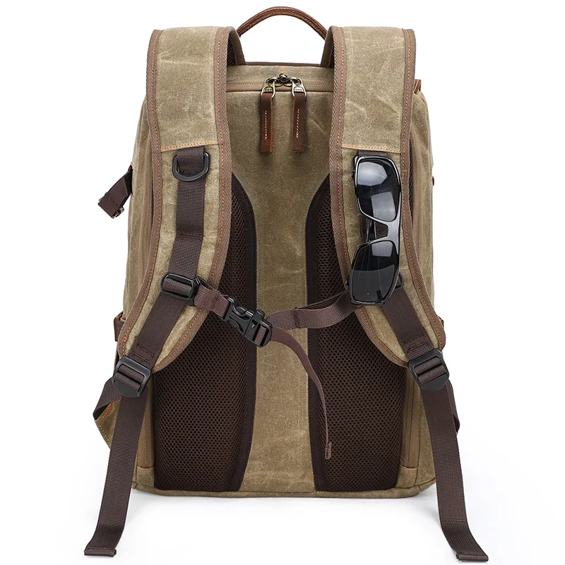 high goods canvas batik waterproof dslr camera backpack bag for nikon canon sony olympus panasonic fuji photography photo case free global shipping