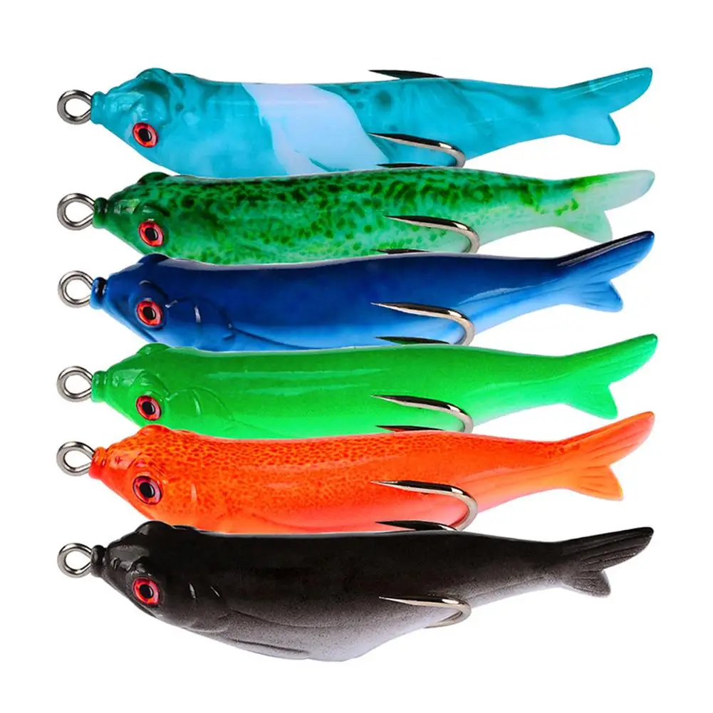 

10cm Artificial Fish Lure Bait Outdoor Fishing Tackle Accessory with Double Hook