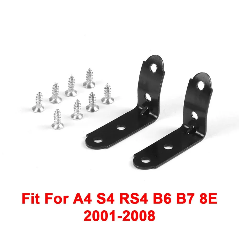 

Glove Box Lid Hinge Snapped Repair Fix Kit Brackets For A4 B6 B7 S4 RS4 8E 2001-2008 Glove Box Repair Set (2 Brackets, 8 Screws)