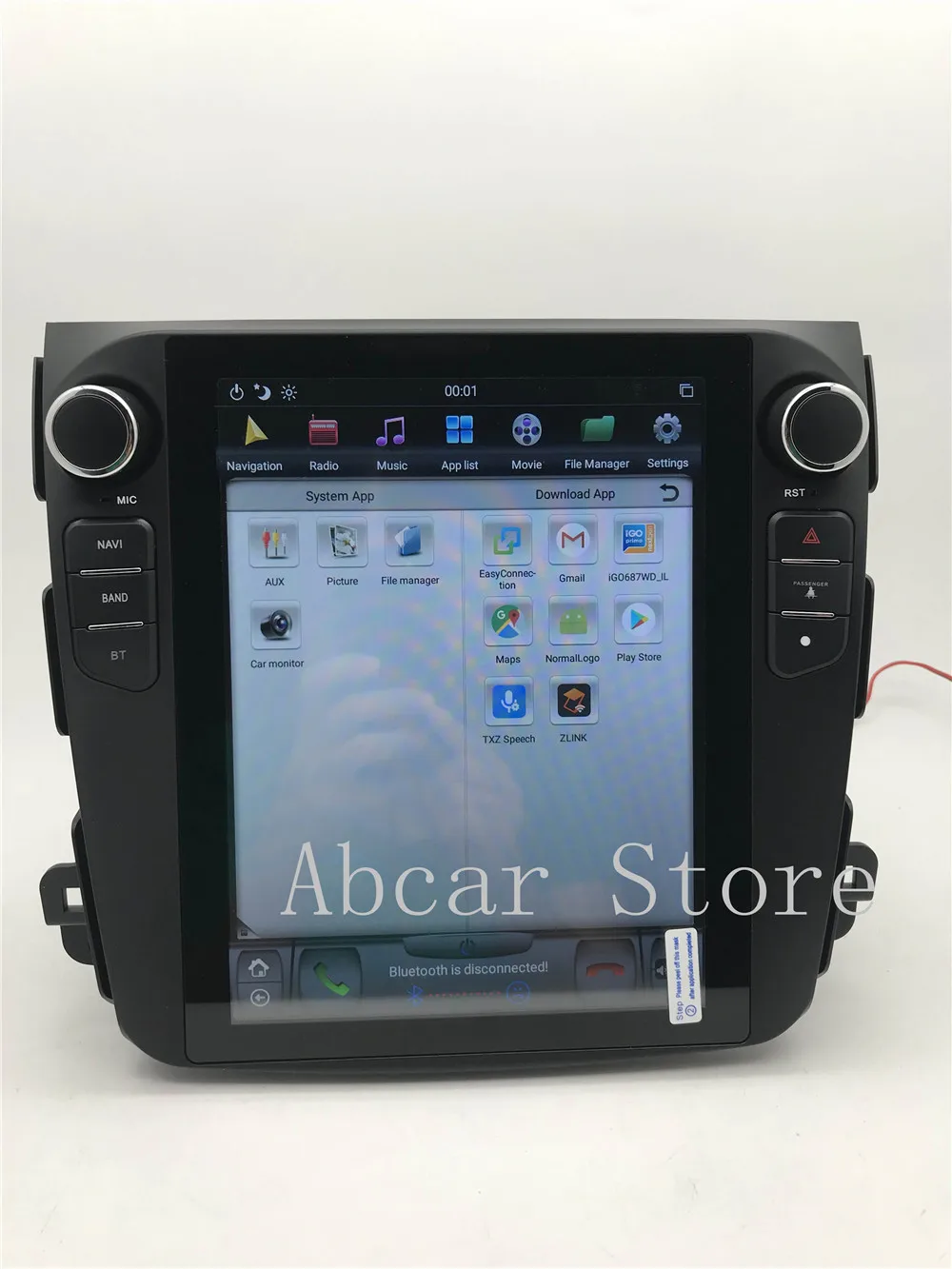 10,4 ''Tesla стиль Android 8,1 автомобильный dvd-плеер gps навигация для Mitsubishi Outlander 2006-2012 стерео радио PX6 CARPLAY HDMI
