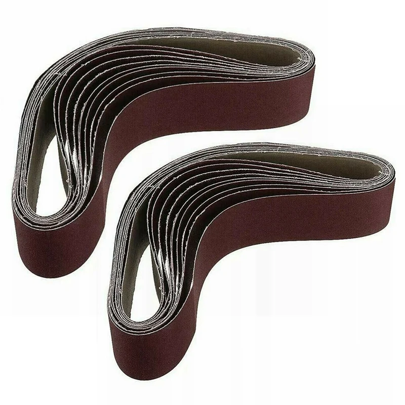 

20Pack 686X50mm Sanding Belts Aluminium Oxide Sander Sanding Belts, 800 Grit & 600 Grit