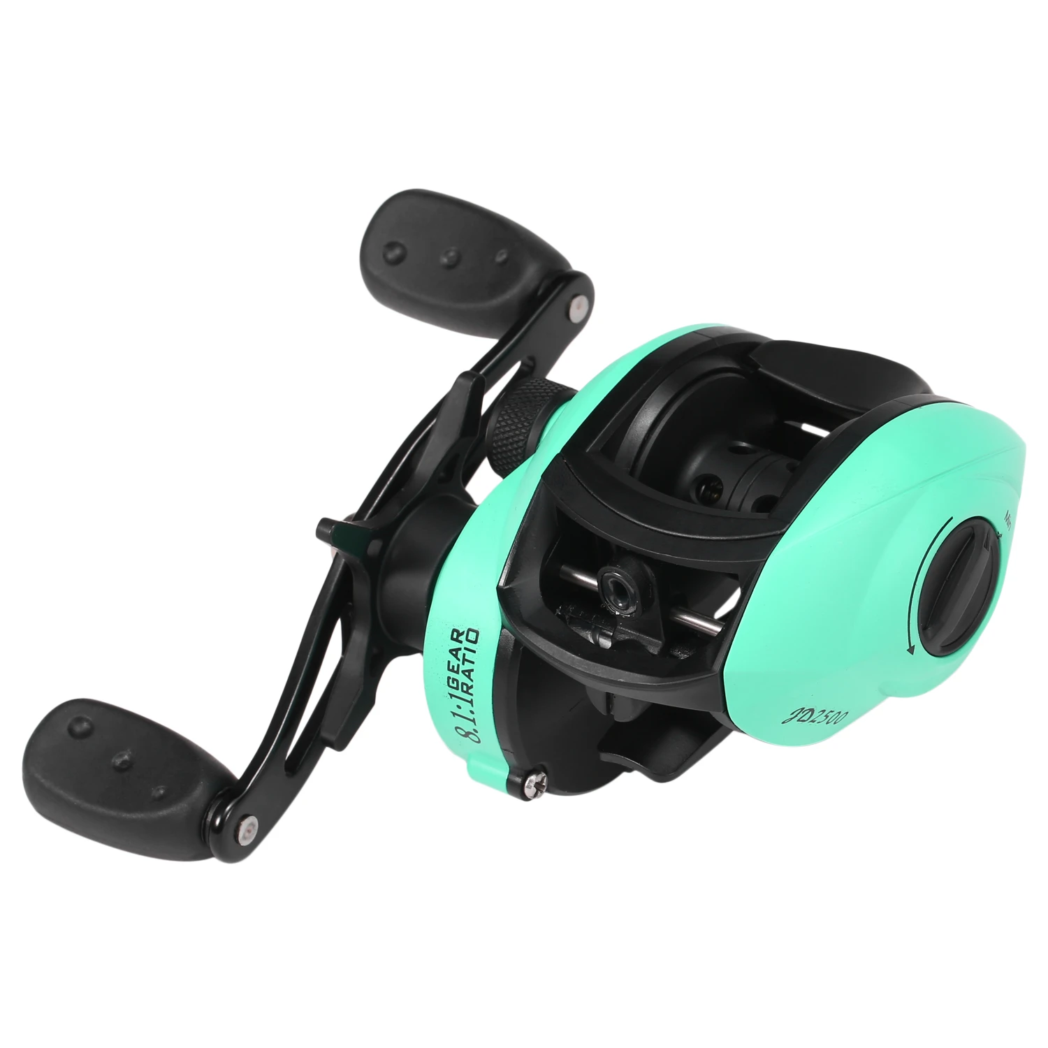 

12+1 Ball Bearings Baitcaster Tackle 8.1:1 Gear Ratio Baitcasting Fishing Reel Ultralight High Speed Fishing Bait Casting Reel