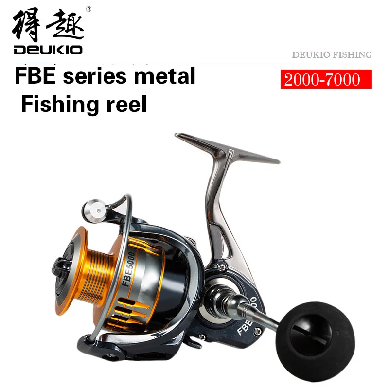 

Катушка для спиннинга металлическая FBE 2000-7000, 2 + 1BB