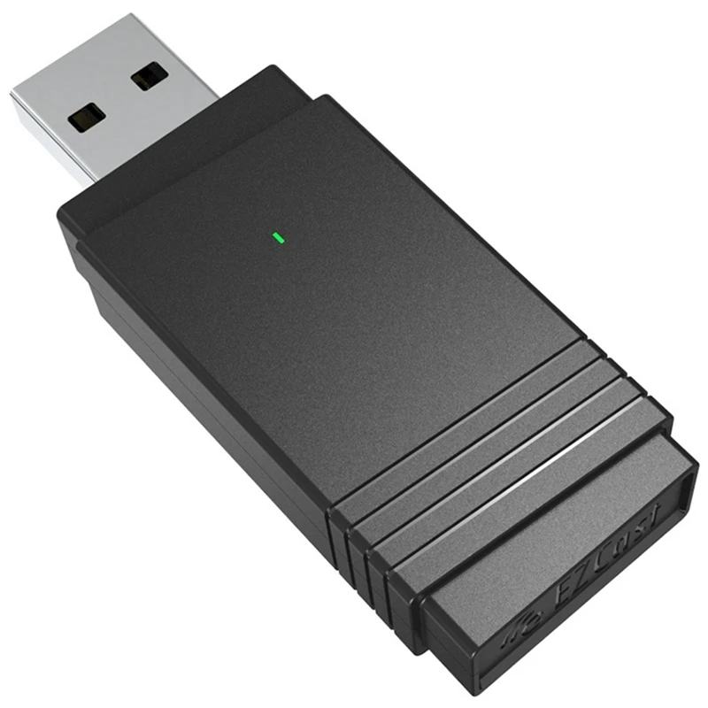 

EZCast 1200M Двухдиапазонная USB3.0 беспроводная сетевая карта поддерживает BT5.0 Bluetooth MIMO Многофункциональный 11AC + 5,8G + 2,4G
