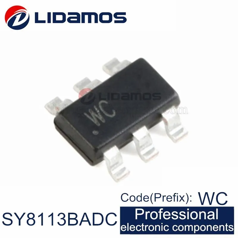 10 ~ 1000 шт. оригинальные модели SY8253ADC XT SY8401ABC MY SY7201ABC DQ SY7152AABC UB SY8113BADC WC | Электроника