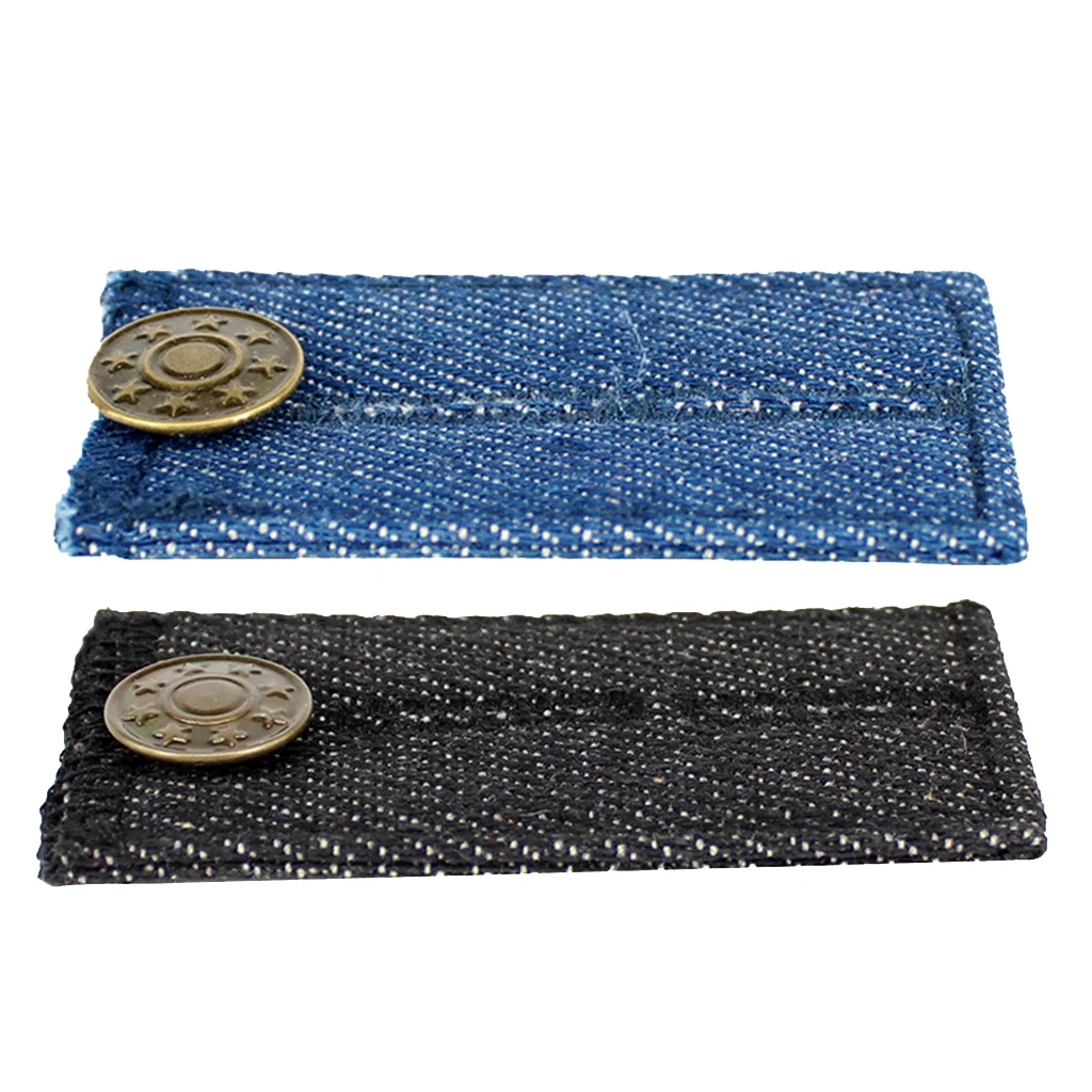 Пояс удлинитель джинсы брюки талии удлинители с металлической кнопкой для