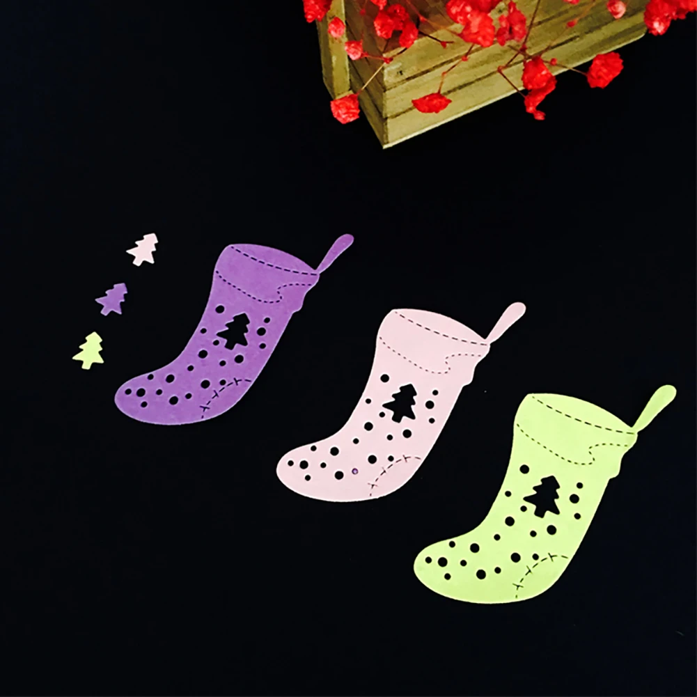 Рождественские подарки штампованные DIY Скрап тиснение бумаги формы альбом карты