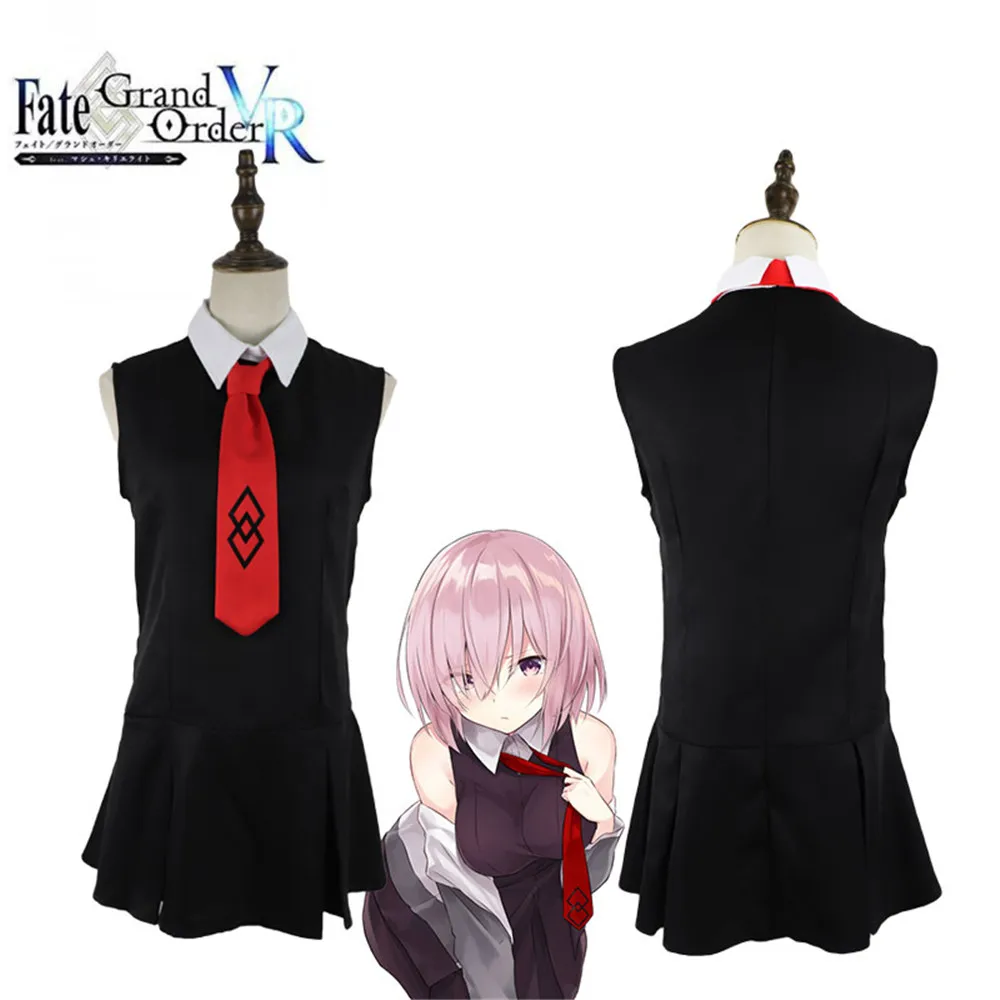 Игра Fate Grand Order FGO Mash Косплей Костюм нормальная форма необычная Женская праздничная одежда/парики полный комплект костюмы на Хэллоуин