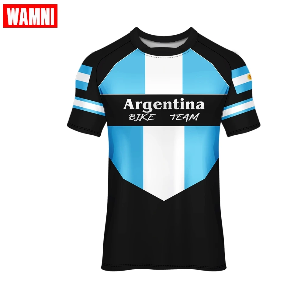 Футболка WAMNI велосипедная Мужская быстросохнущая спортивная одежда с длинным