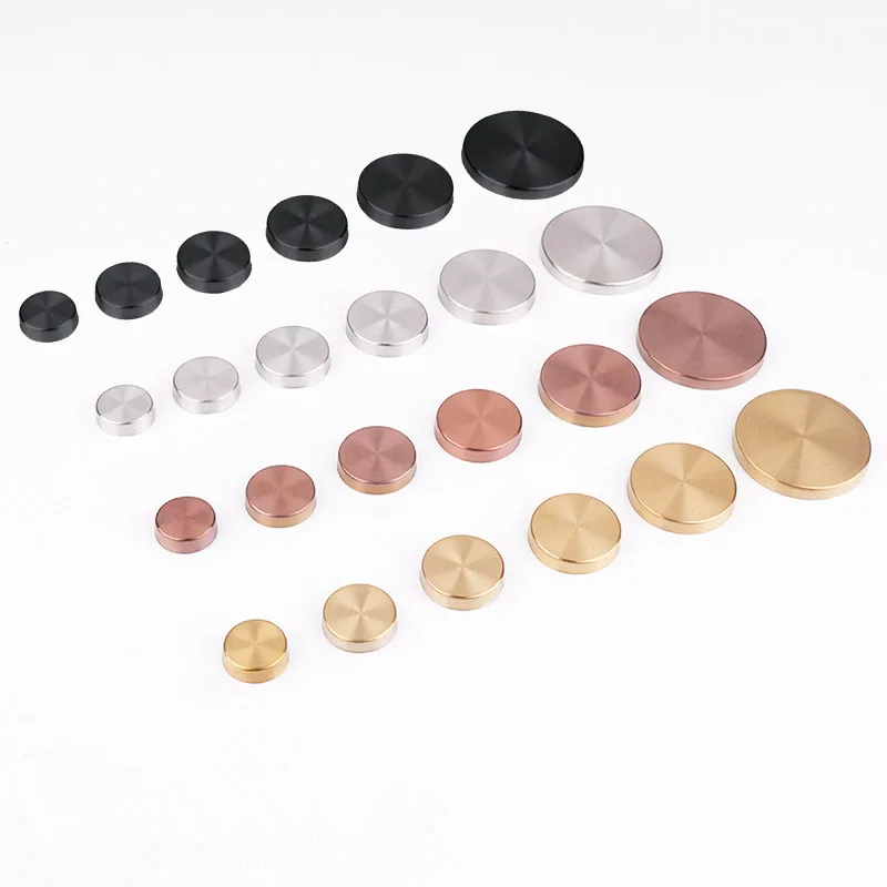 

304 thickened stainless steel mirror nail acrylic decorative screw decorative cap advertising nail glass nail