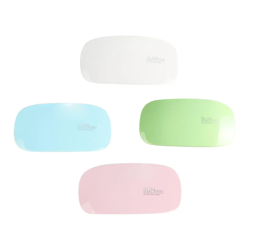 Складная мини-лампа для ногтей 6 Вт сушилка геля лак использования со