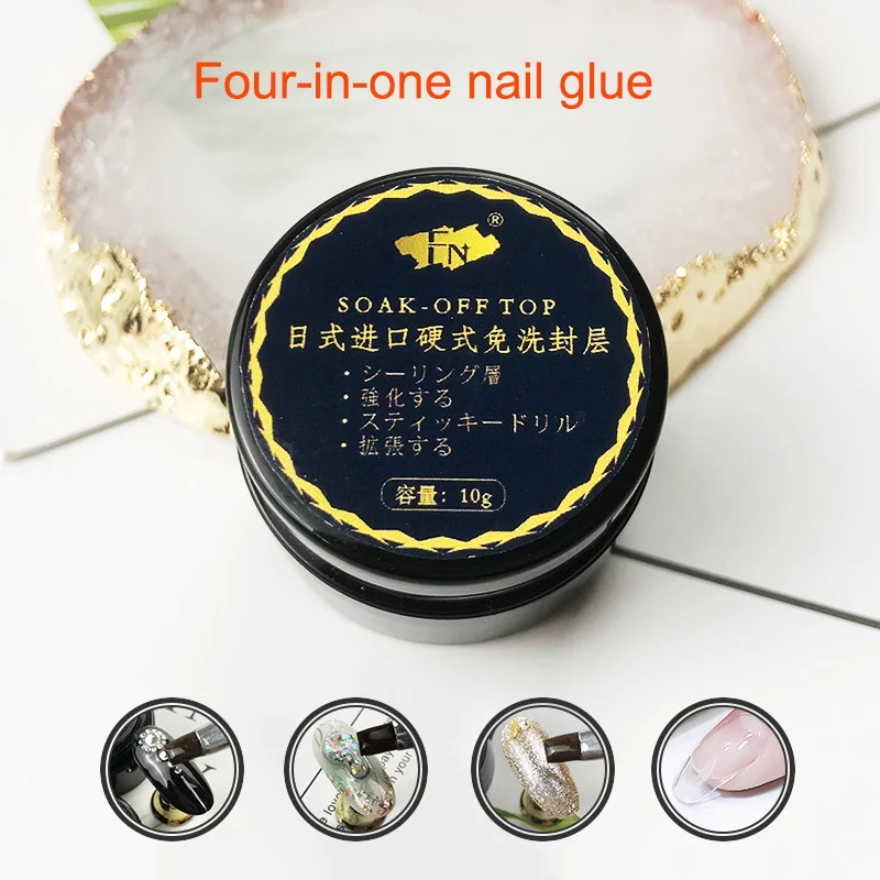 1 шт. верхнее покрытие УФ гель для ногтей лак уплотнение глазурь быстросохнущая