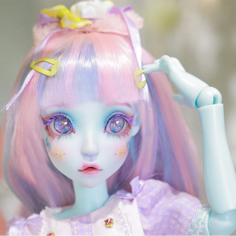 Скидка Миндаль BJD кукла 1/4 Shuga Фея Смола 38,5 см художника ручная работа лицо вверх мятный цвет кожи полный набор кукол