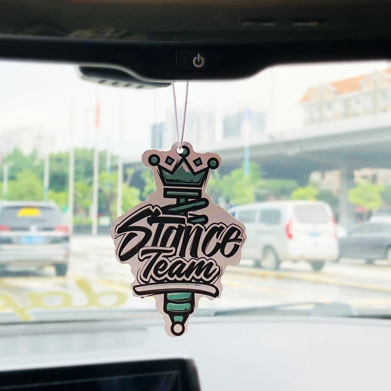 5 Black ice JDM СТИЛЬ автомобиля заднего вида Mirrow Pendent освежитель воздуха твердый бумажный поршневой тормозной диск Nos турбоколесо обод амортизатор - Название цвета: 5 Black ice