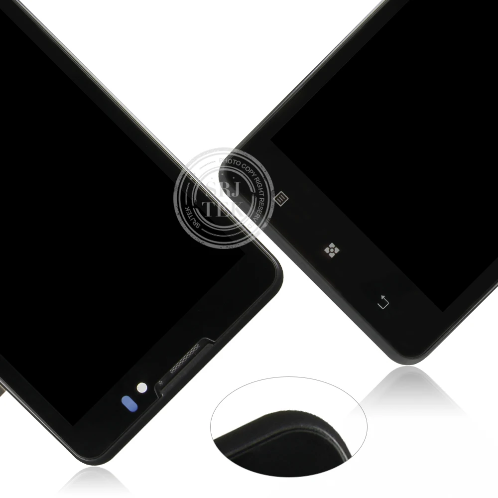 SRJTEK 5 0 дюймов LCD для Lenovo P780 экран дигитайзер с рамкой в сборе дисплей Sceen запасные
