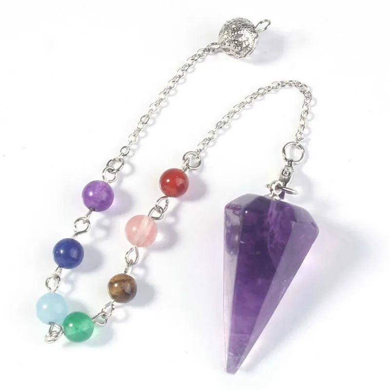 

Hexagonal Vertebral Pendant Women Hexagon Pendant Necklace Conical Pendulum Crystal Pendant Agate Necklace Fashion Pendant