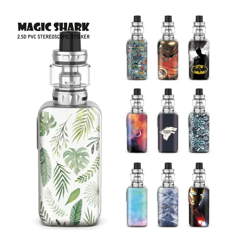 Чехол с листьями Magic Shark чехол черепом Бэтменом Железным человеком|Наклейки для