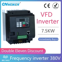 vfd 380 7 5kw ac 380v 2 2kw4kw5 5kw variable frequency drive 3 phase speed controller inverter motor vfd inverter