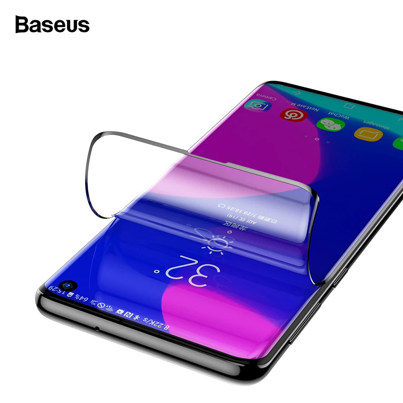 Baseus 2 шт Защитная пленка для экрана для samsung Galaxy S10 Plus без закаленного стекла Передняя Защитная пленка для samsung S10 S 10 S10plus