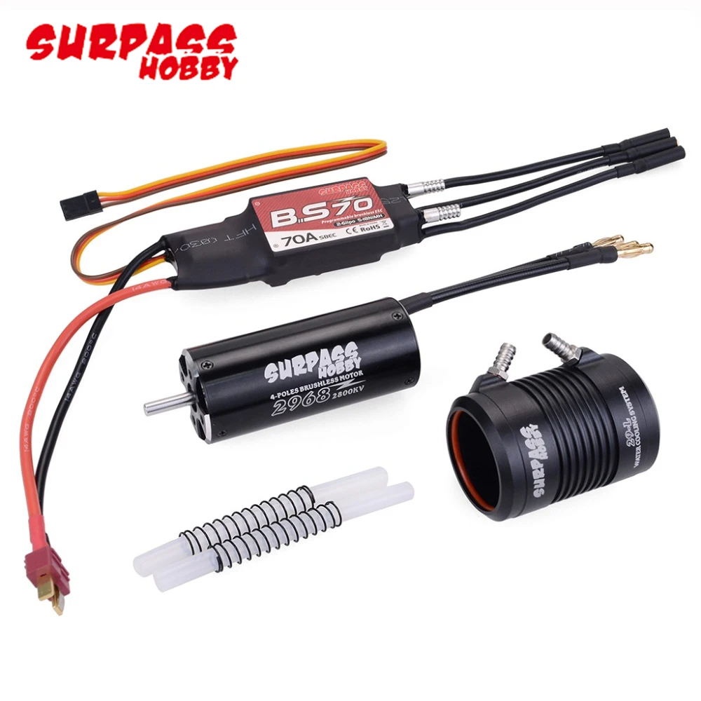 водонепроницаемая 2968 2800kv мотор surp