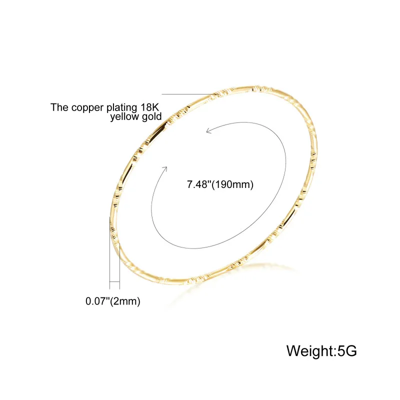 Модные простые золотые браслеты на запястье для женщин популярные открытые