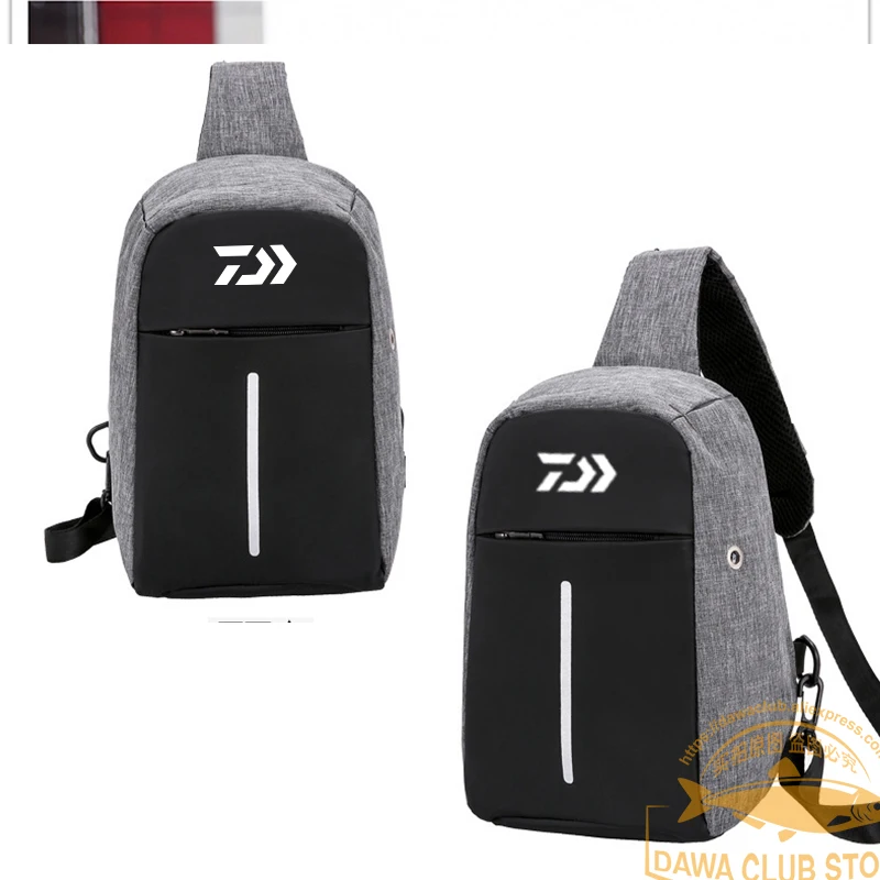 

2020 Daiwa Men Fishing Chest Bag Outdoor Riding Mountaineering Leisure Fashion Crossbody Bag Travel Women Crossbody Bag