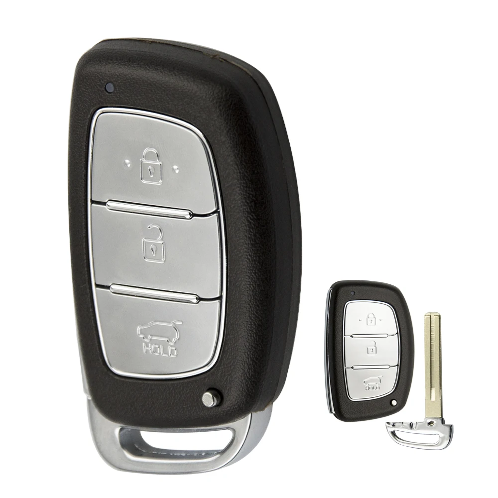 OkeyTech 3 кнопки 433 МГц Автоматический Дистанционный умный Автомобильный ключ для