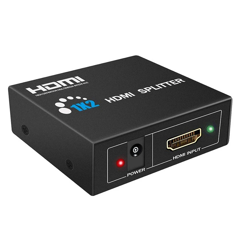 HDMI сплиттер 1 вход 2 выхода видео 1080P коммутатор компьютер к ТВ Sn сплиттер|Кабели